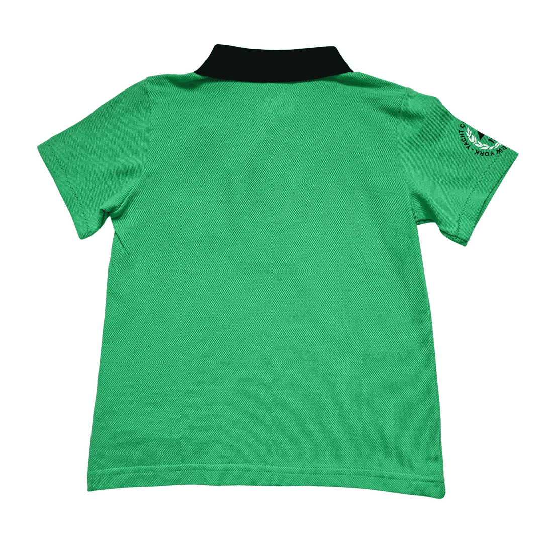 Groen poloshirt jongens yacht club