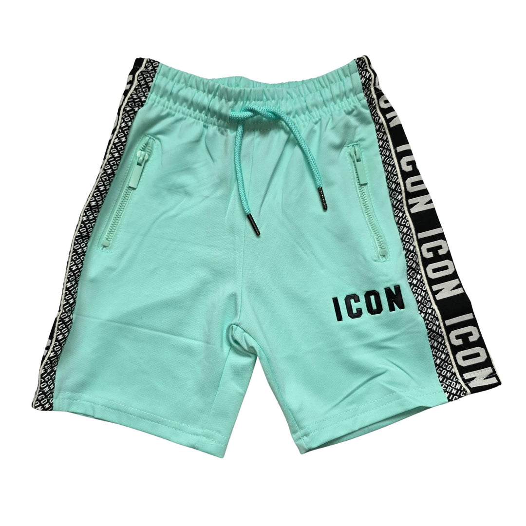 Mintgroene ICON set met sportieve look
