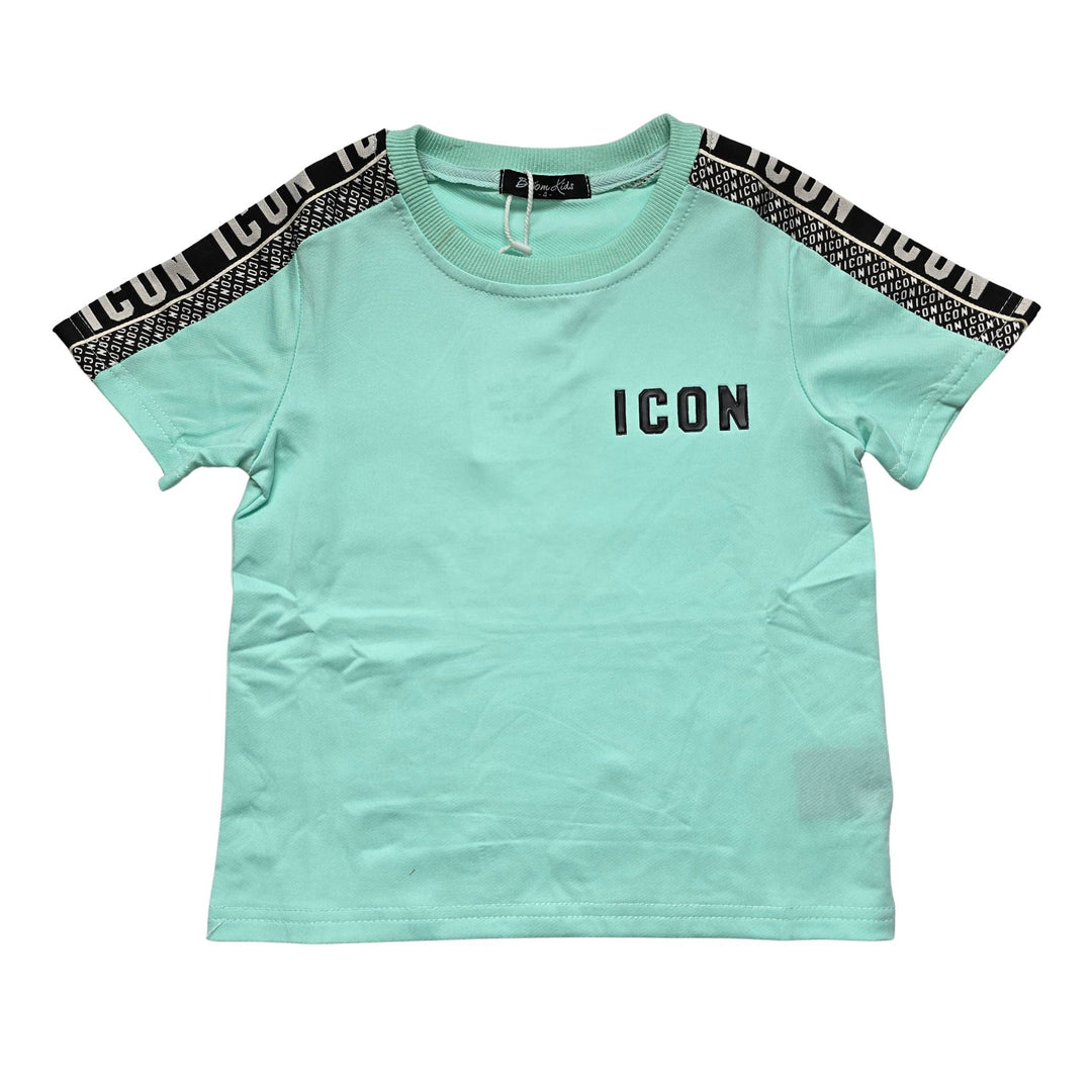 Mintgroene ICON set met sportieve look