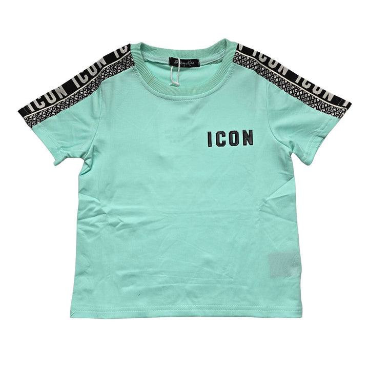 Mintgroene ICON set met sportieve look